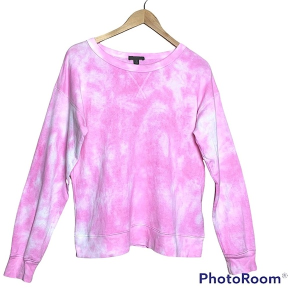 J.Crew Magic Rinse tie dye sweatshirt Size Small - Picture 2 of 6